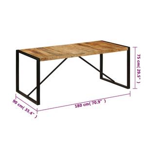 Table de salle à manger 298662-2 90 x 180 cm