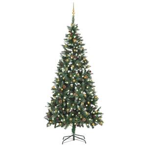 Arbre de noël Bronze - Doré - Vert - Blanc - 119 x 210 x 119 cm