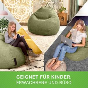 Indoor Sitzsack "Home Linen" - 300 Liter Grün