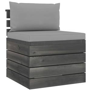 Paletten-Mittelsofa 3005324-3 Grau