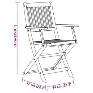 Essgruppe (7-teilig) 3086997 Braun - Massivholz - Holzart/Dekor - 85 x 75 x 135 cm