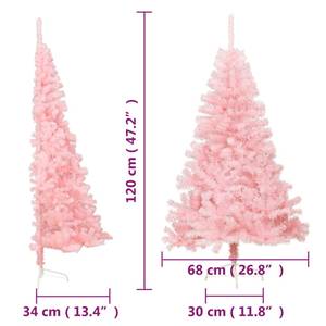 Weihnachtsbaum 3009944-2 Rosé - 68 x 120 x 68 cm