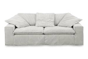 Sofa NETTA 3-Sitzer Cord Hellgrau