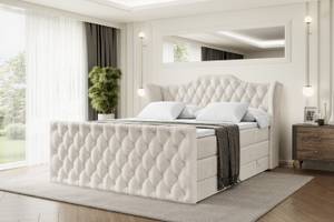 Boxspringbett VILA-Z KING Beige - Breite: 200 cm