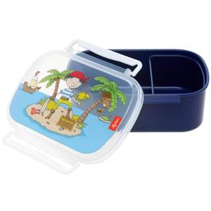 Lunchbox Tiere und Helden Blau - Multicolor