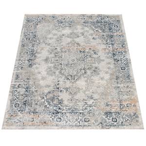 Kurzflorteppich Mabella 494 Blau - Textil - 120 x 160 cm