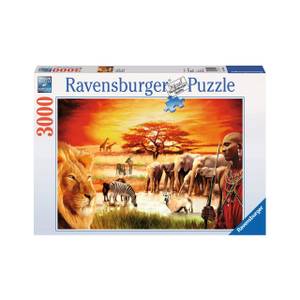 Puzzle Savannah 3000 Teile Papier - 31 x 6 x 44 cm