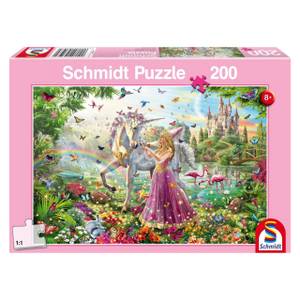 Puzzle Die Fee im Zauberwald 200 Teile Papier - 20 x 4 x 28 cm