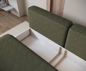 Sofa mit Schlaffunktion Leanno Grün