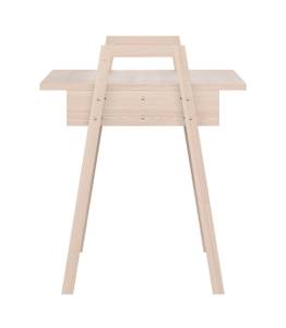 Bureau Spot Beige - Bois manufacturé - 68 x 82 x 128 cm