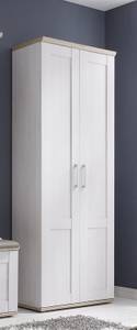 Garderobenset Elegance (5-teilig) Weiß - Holzwerkstoff - Holzart/Dekor - 248 x 201 x 39 cm