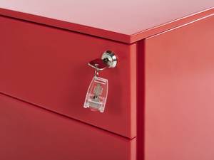 Armoire de bureau CAMI Rouge