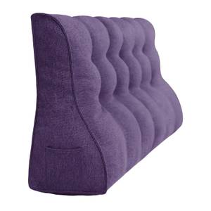 Oreiller cunéiforme ergonomique Mauve - Largeur : 160 cm