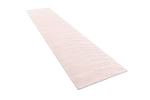 Tapis de passage Darya DXLVI Rose foncé - Textile - 84 x 1 x 394 cm