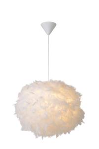 Pendelleuchte Goosy Soft Weiß - Kunststoff - 50 x 165 x 50 cm