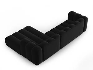 modulares Ecksofa LUPINE 4 Sitzplätze Schwarz