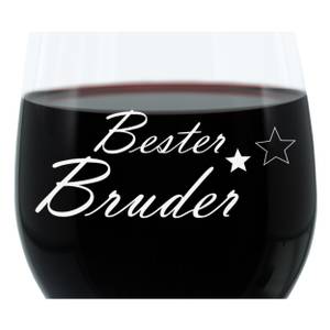 Gravur-Weinglas Bester Bruder Glas - 9 x 23 x 9 cm