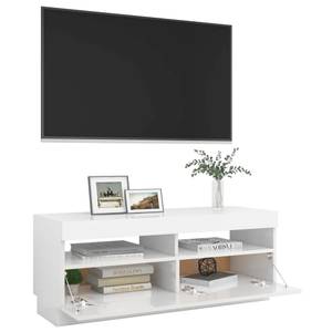 Meuble tv 3009233 Blanc brillant - Largeur : 100 cm