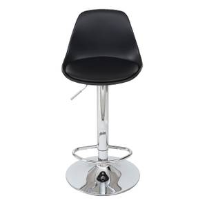 Tabouret de bar B14 (lot de 2) Noir - Cuir synthétique - 39 x 103 x 43 cm