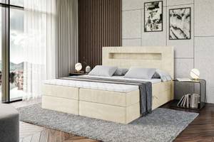 Boxspringbett  - ORGOL 2 Beige - Breite: 160 cm - H3