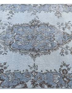 Tapis Ultra Vintage DCLXXVI Bleu - Textile - 112 x 1 x 206 cm