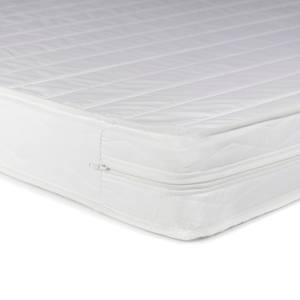 Lit en métal avec matelas 2267 Noir - Métal - 99 x 84 x 211 cm