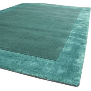 Tapis pure laine tufté main TOSCA Turquoise - 200 x 290 cm