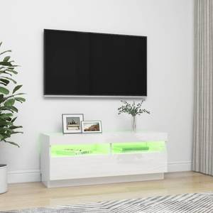 Meuble tv 3009233 Blanc brillant - Largeur : 100 cm