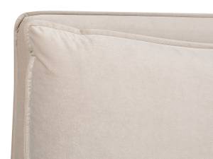 Doppelbett BAJONNA Beige - 183 x 235 cm