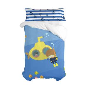 Yellow submarine Bettbezug-set Textil - 1 x 155 x 220 cm