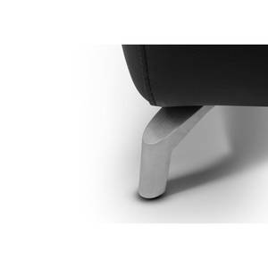 2-Sitzer Relaxsofa Selesta Schwarz - Metall - Textil - 96 x 101 x 162 cm