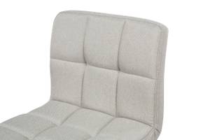 Barhocker MARION 2er Set Beige - Creme - Silber