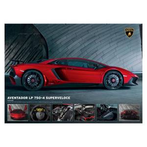 Puzzle Lamborghini Aventador 750 4 SV Papier - 26 x 6 x 36 cm