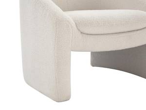 Fauteuil  OSSANA Blanc - Textile - 74 x 74 x 83 cm