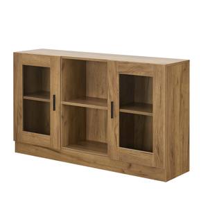 Sideboard Spøttrup mit Glastür Eiche Dekor