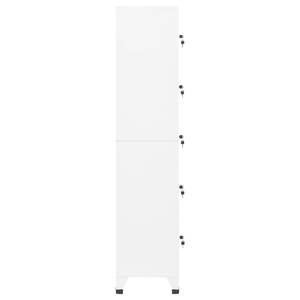 Armoire à casiers 294428-2 Blanc - Profondeur : 40 cm