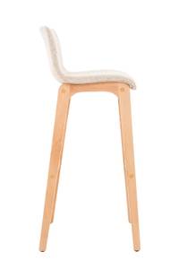 Tabouret de bar Hover Blanc crème