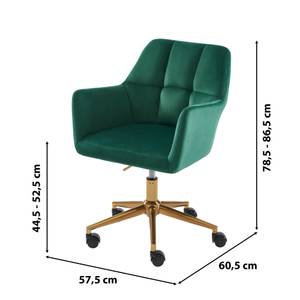 Fauteuil de bureau MONACO Vert