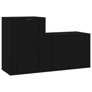 TV-Schrank 2er Set D515 Schwarz