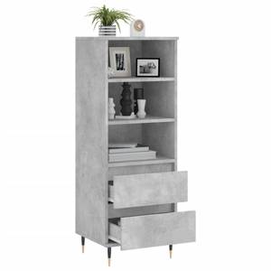 Highboard DE5007 Steingrau