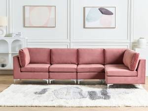 Ecksofa EVJA Pink - 300 x 150 cm - Armlehne davorstehend rechts - Ecke davorstehend links