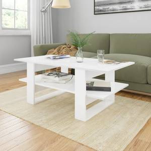 Couchtisch 299347 Weiß - Holzwerkstoff - 110 x 42 x 55 cm