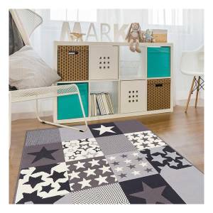 Tapis enfant AF1 CARETOILE 80x150 crème 80 x 150 cm