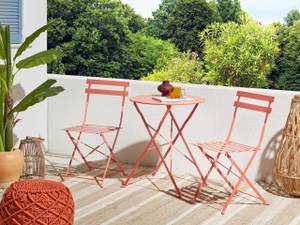 Bistro Set FIORI 3-tlg Rot