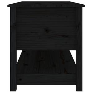 Couchtisch D822 Schwarz - Massivholz - 49 x 55 x 102 cm