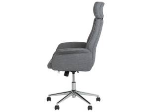 Chaise de bureau PILOT Gris - Argenté