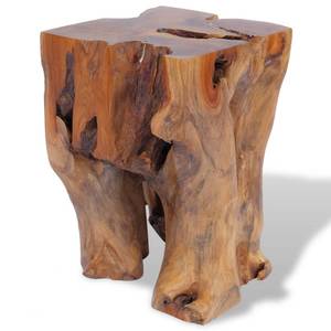 Tabouret 243469 Marron - Bois massif - Bois/Imitation - 30 x 40 x 30 cm