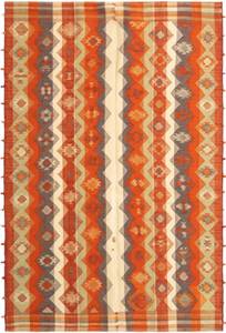 Tapis Jajim CLXI Orange - Textile - 142 x 1 x 216 cm