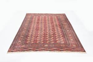 Buchara - 285x226cm Rot - Naturfaser - 226 x 1 x 285 cm