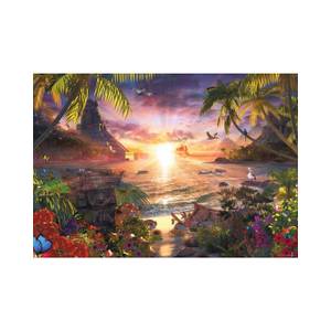 Puzzle Sonnenuntergang im Paradies Papier - 35 x 18 x 49 cm